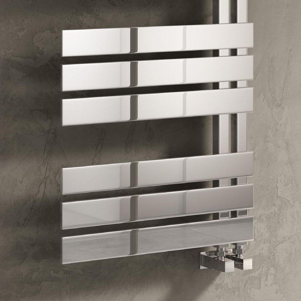 Reina Ricadi RNS-RC5114 Polished Stainless Steel Towel Radiator 500mm x 1140mm