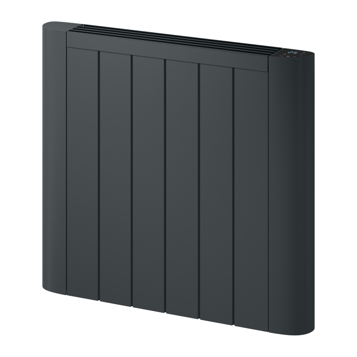Reina Serre Anthracite Electric Horizontal Wi-Fi Electric Radiator - 1500w