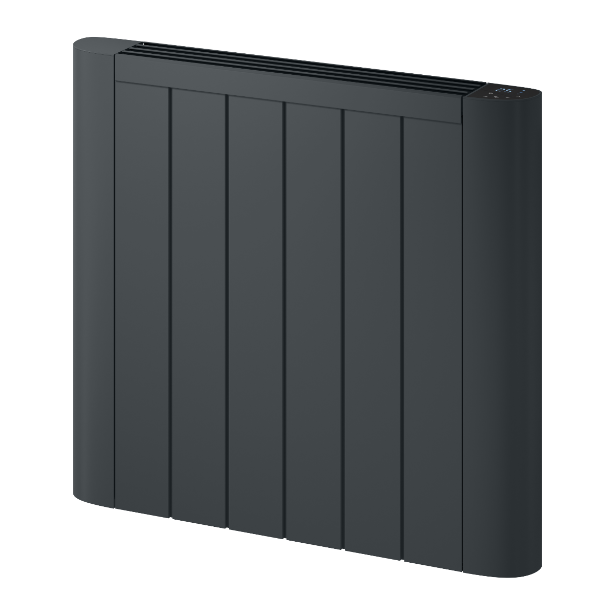 Reina Serre Anthracite Electric Horizontal Wi-Fi Electric Radiator - 1500w