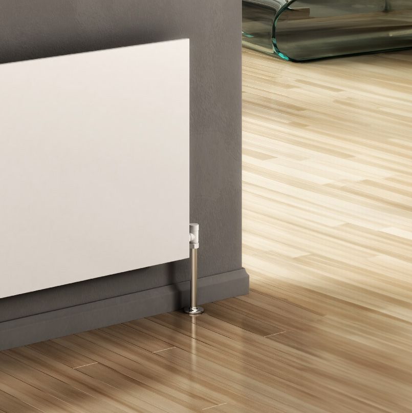 Reina Slimline RND-SLN04703W White Vertical Radiator 300mm x 470mm