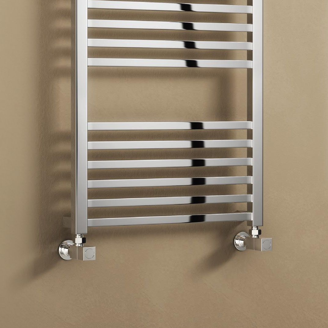 Reina Vasto RND-VST075C Chrome Towel Rail 500mm x 755mm