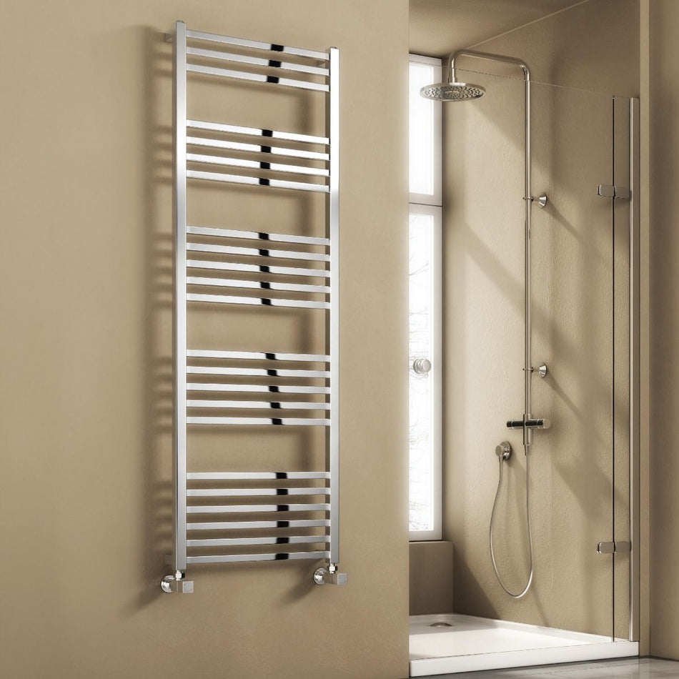 Reina Vasto RND-VST146C Chrome Towel Rail 500mm x 1460mm