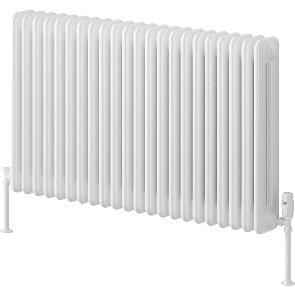 Reina Hedingham RND-HDM6117B Black Horizontal Steel Radiator 1175mm x 600mm