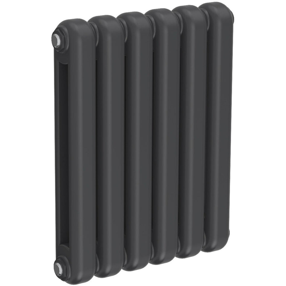 Reina Coneva RND-CNV05044A Anthracite Horizontal Radiator 440mmx550mm