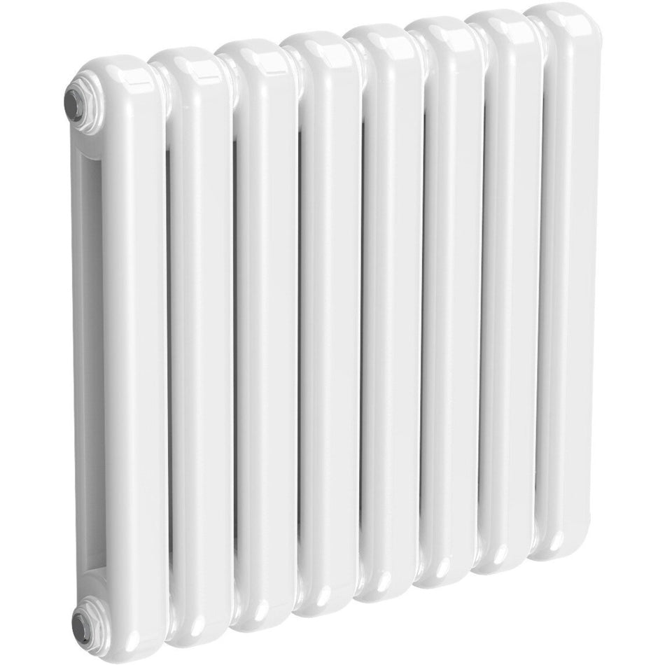 Reina Coneva RND-CNV05058W White Horizontal Radiator 580mm x 550mm