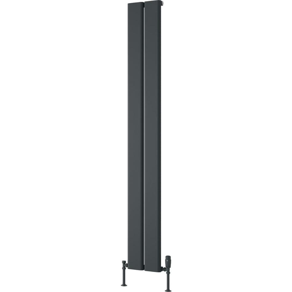 Reina Caldaro A-CDR180024A Anthracite Vertical Radiator 245mm x 1800mm