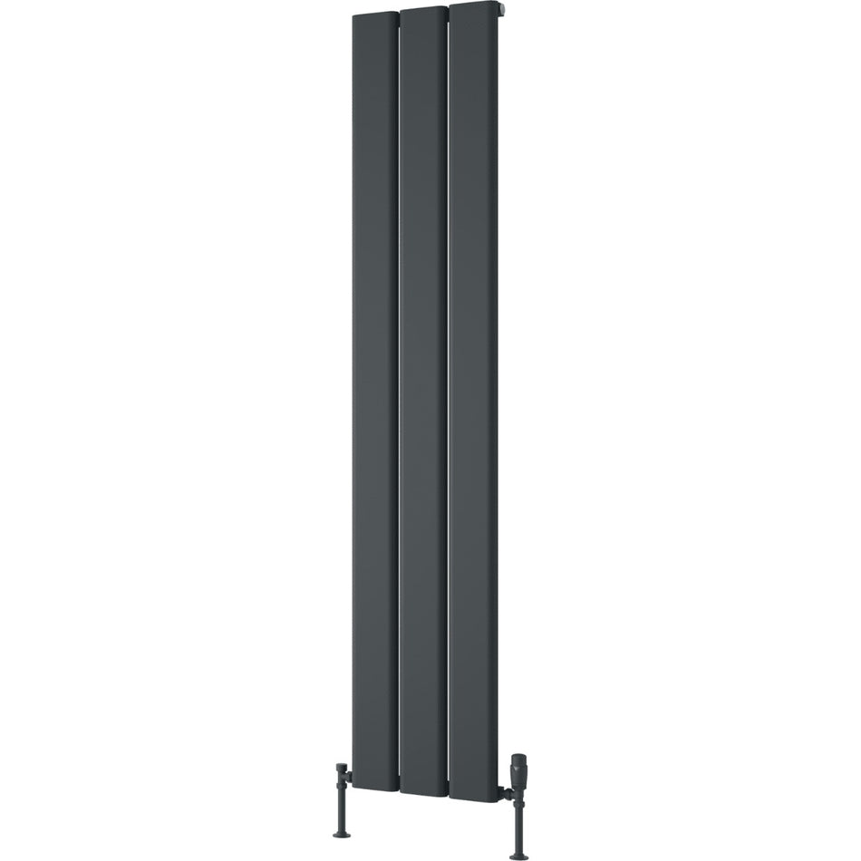 Reina Caldaro A-CDR180037A Anthracite Vertical Radiator 370mm x 1800mm