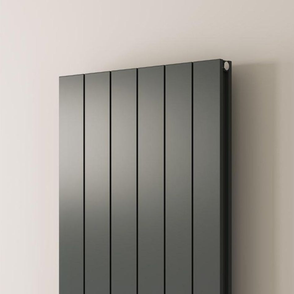 Reina Casina A-CSN060066AD Double Anthracite Textured Horizontal Radiator 660mm x 600mm