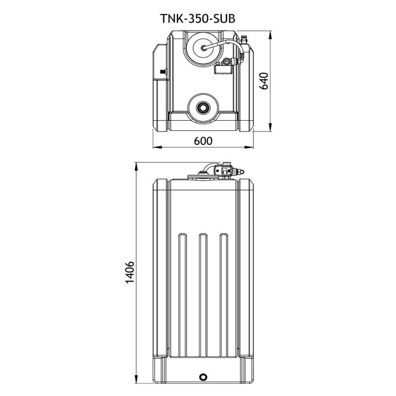 Salamander TankBoost 350L 3.0 Bar Mains Water Booster System – Model TNK-350-SUB
