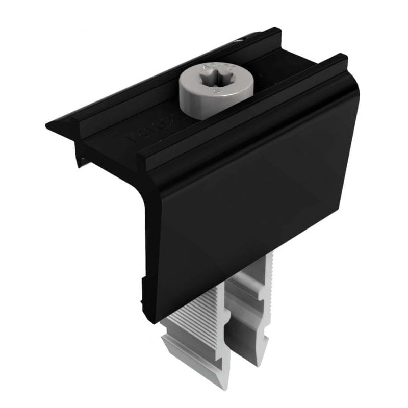 Schletter End Clamp Rapid16 30-40mm Black and Silver