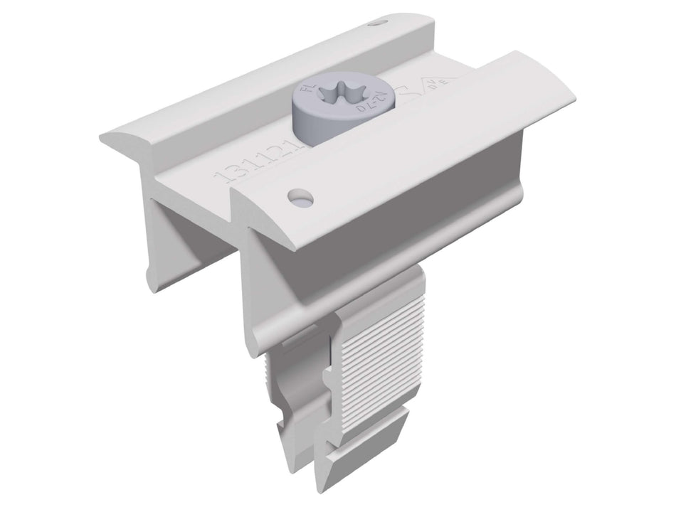 Schletter Mid Clamp Rapid16 30-40mm Black and Silver