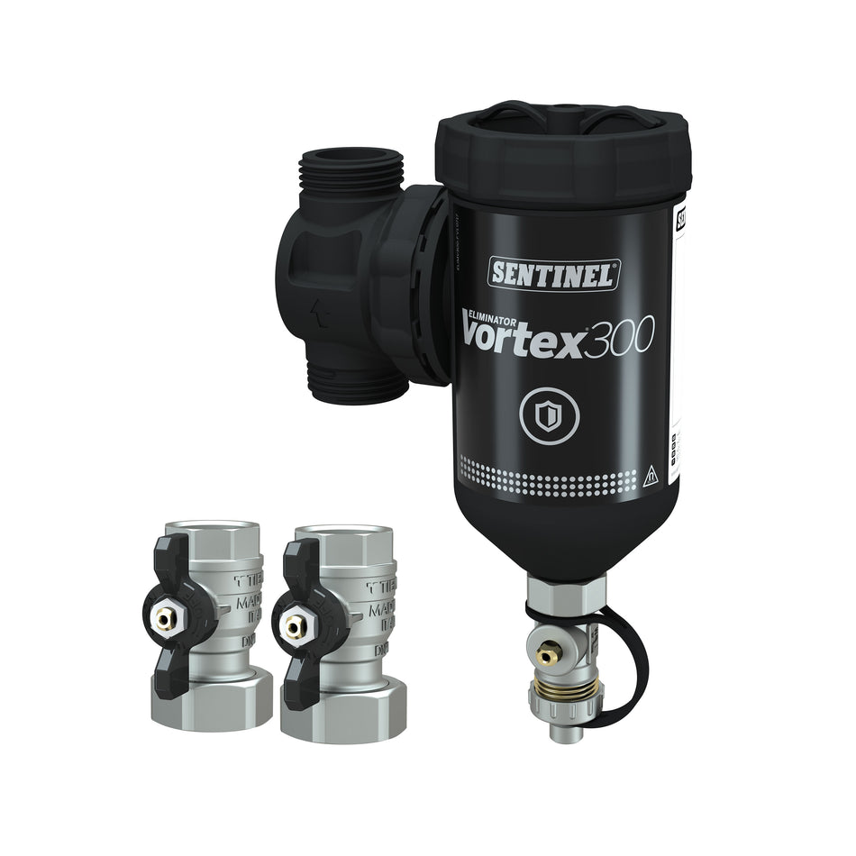 Sentinel Eliminator Vortex 300 Magnetic Filter 22mm Valves
