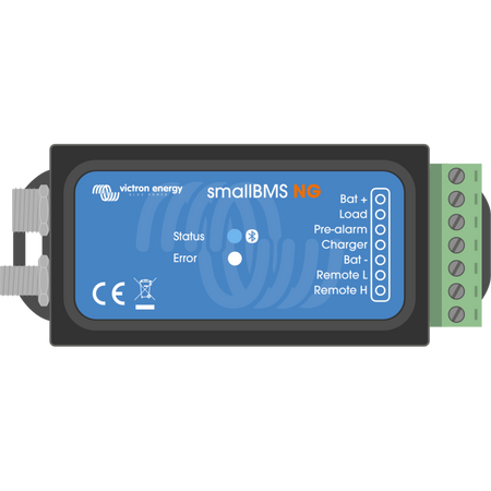 Victron Energy smallIBMS NG battery management system on a white background