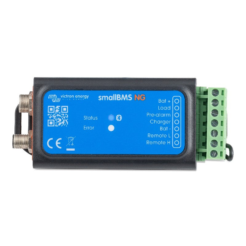 Victron Energy smallBMS NG battery management system on a white background