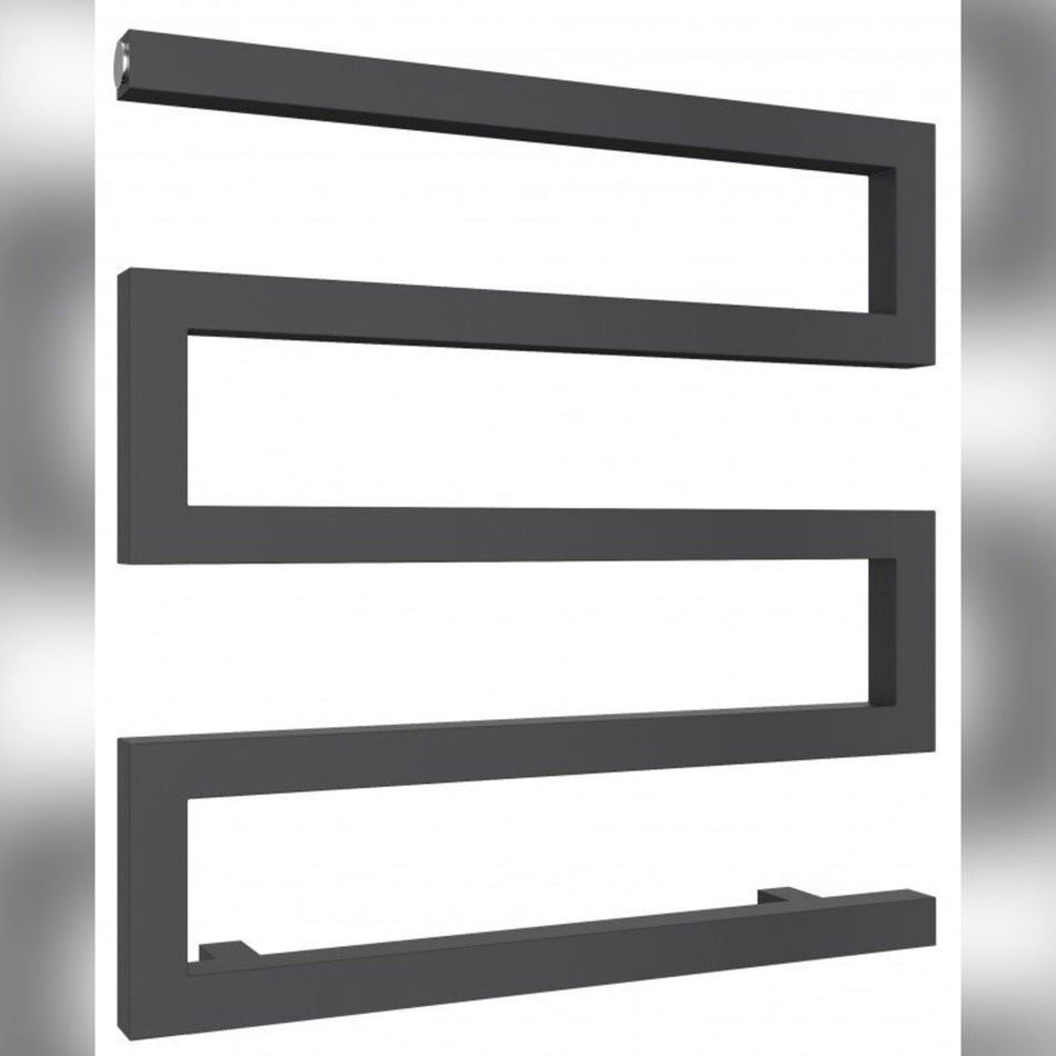 Reina Serpe Anthracite RND-SRP0275A Towel Rail 500mm x 270mm