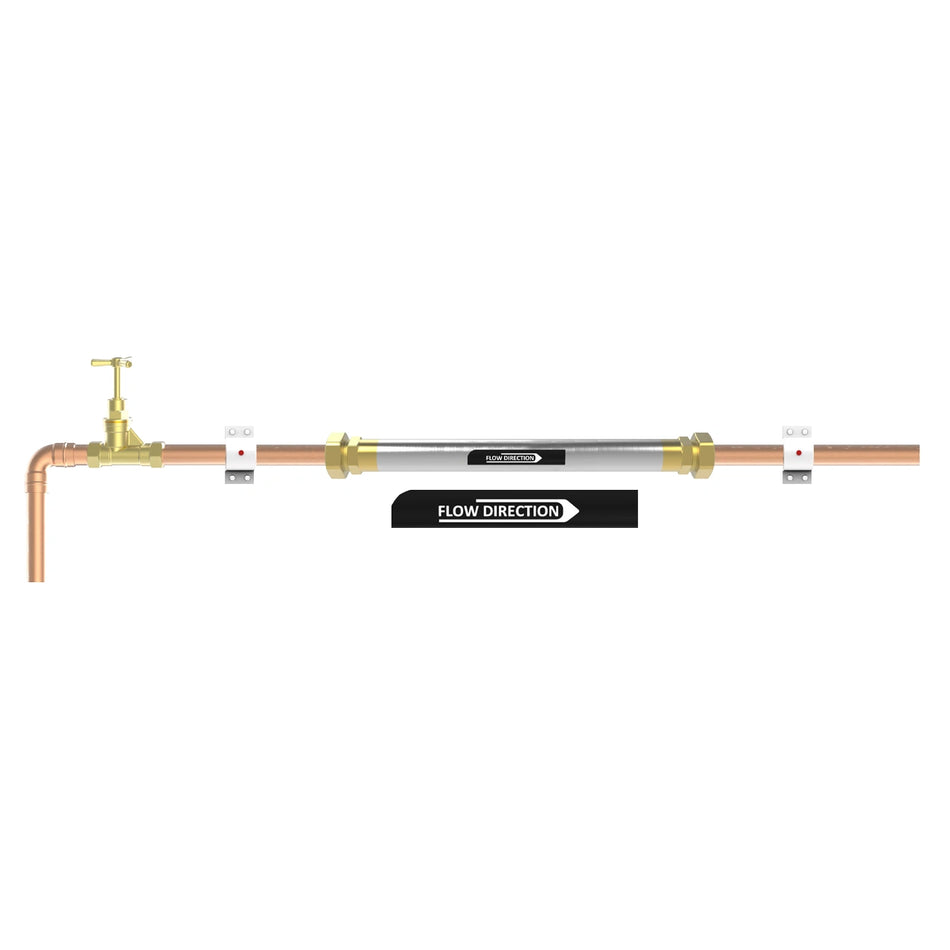 Stuart Turner C23-45 Catalytic Water Conditioner – 22mm, 23–45 L/min, WRAS Approved, Maintenance-Free