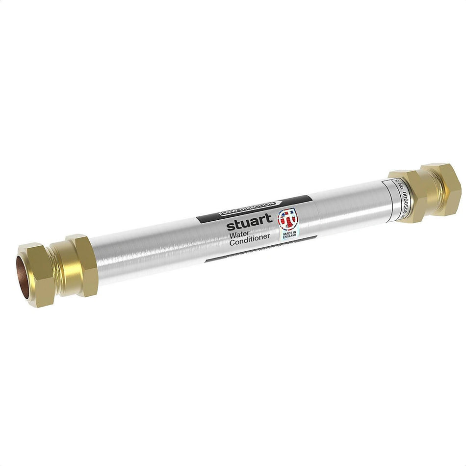 Stuart Turner C23-45 Catalytic Water Conditioner – 22mm, 23–45 L/min, WRAS Approved, Maintenance-Free