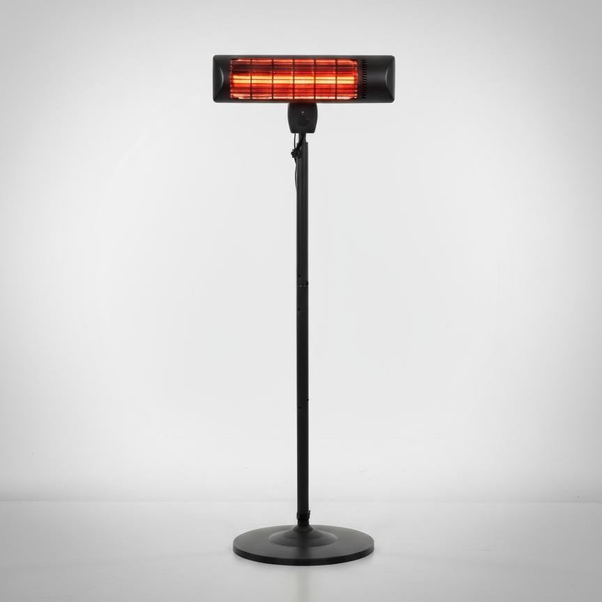 Eurom Q-Time Golden 1800S Patio Heater with Stand