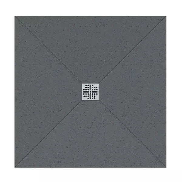 Taurus Wet Room Square Waste Tray Former 30mm | 8 Sizes | End, Centre & Corner Drain | Level Access Wetroom Base