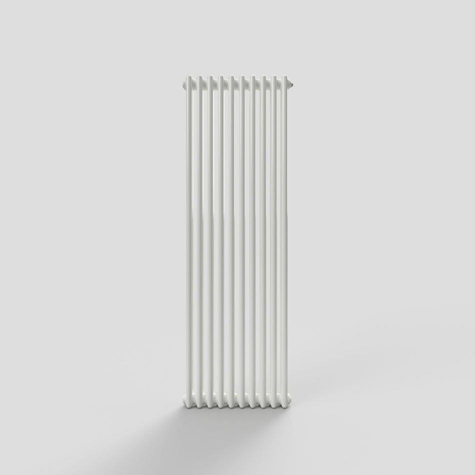 1500x490mm 2 Column Vertical Radiator | White