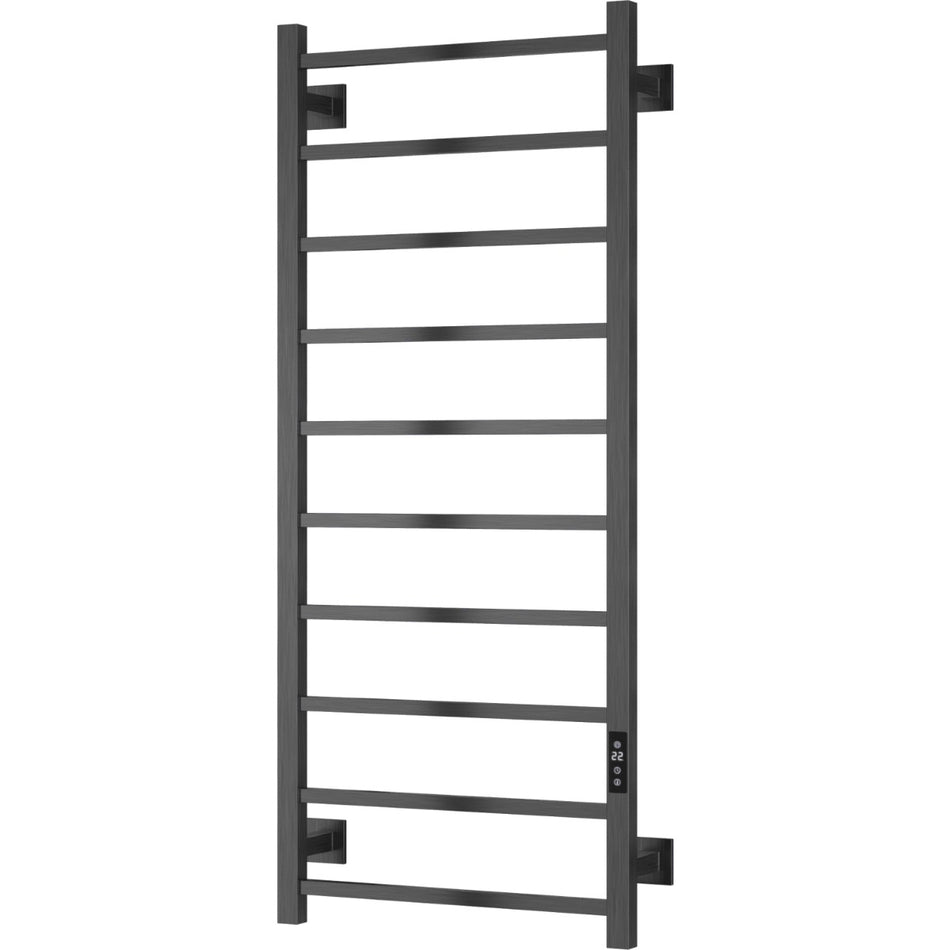 Reina Velino EVLN120K Matt Black Electric Radiator 1200mm x 500mm