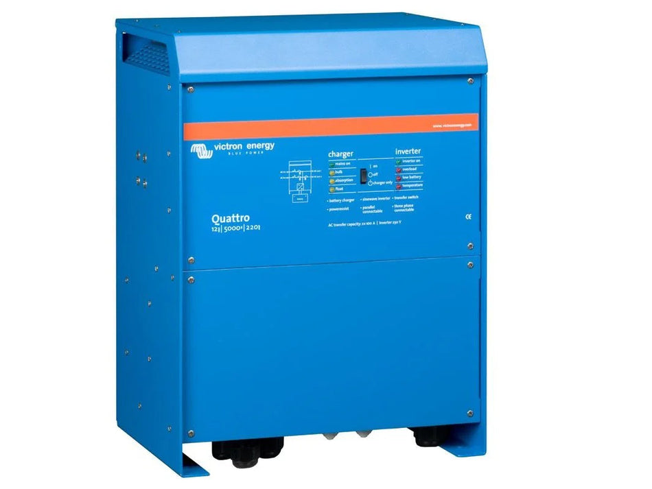 Victron Quattro 48/15000/200-100/100 230V VE.Bus – 15kVA Inverter/Charger
