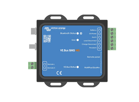 Victron energy VE Bus BMS 300 remote panel on a white background BMS300200300