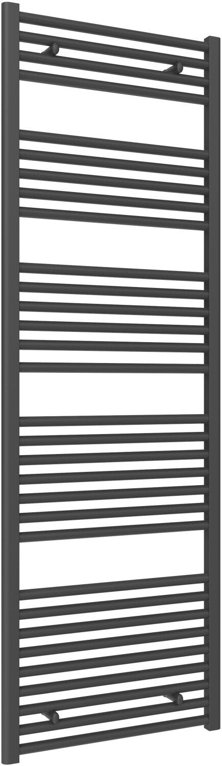 Reina Diva AG60180AF Anthracite Flat Towel Rail 600mm x 1800mm