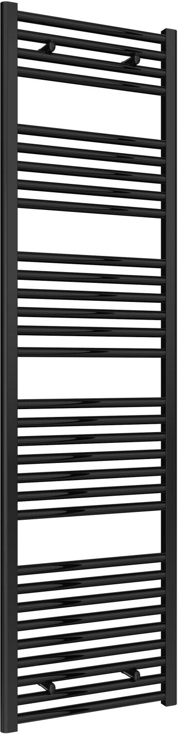 Reina Diva AG50180BF Black Flat Towel Rail 500mm x 1800mm